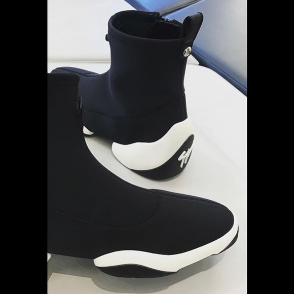 giuseppe zanotti NIB hitop sock sneaker - Picture 3 of 11